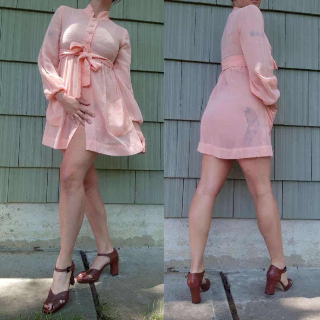 sheer frock