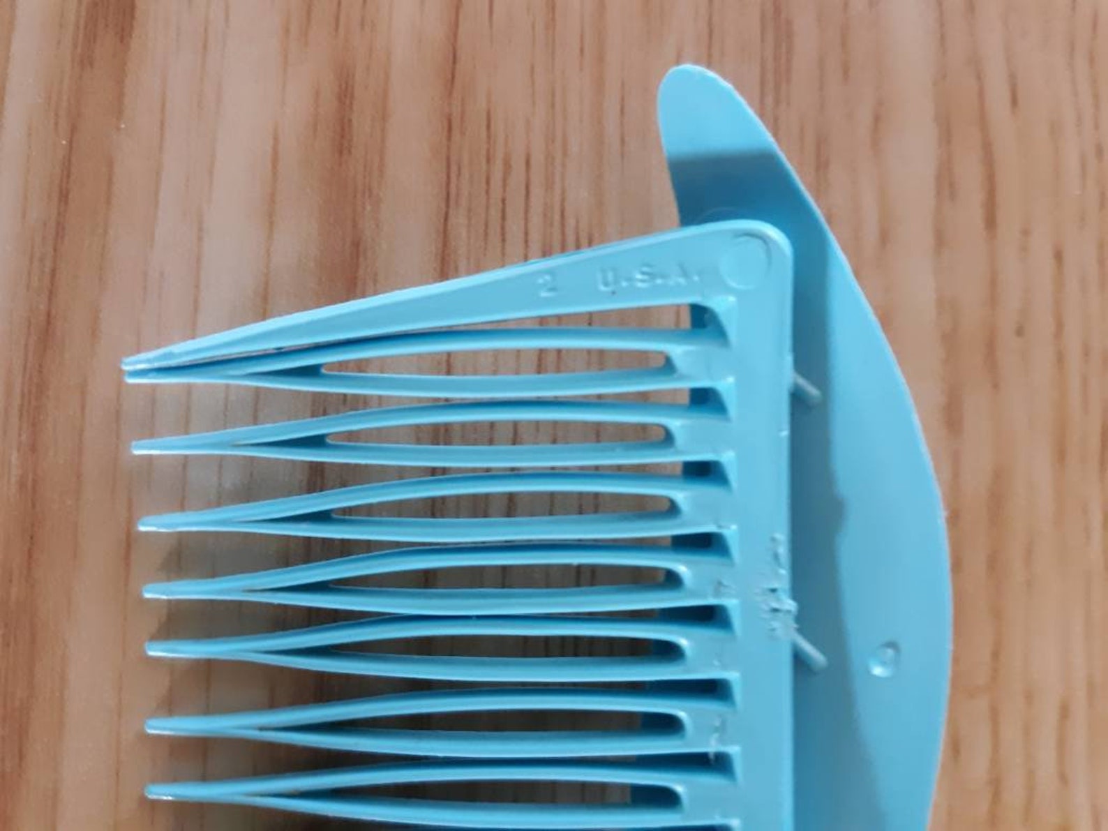 1980s GOODY Hair Combs Plastic Decorative Sky Blue Barrette Etsy