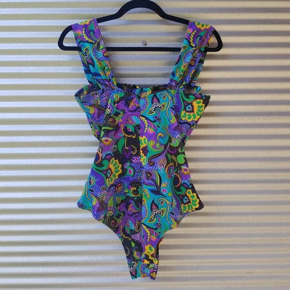 90s Psychedelic Catalina Swimsuit - image 2