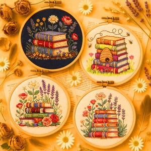 Immerse yourself in the darker charm of the collection — gothic witches, spellbooks, moons, ravens, and enchanted forests stitched in intricate detail. These witchy cross stitch patterns blend fantasy and elegance, perfect for Halloween decor or year-round magical stitching. Every design includes full DMC color charts, high-resolution printable PDFs, and both black-and-white and color versions for easy readability. The deep blacks, silvers, and purples create a haunting yet beautiful atmosphere