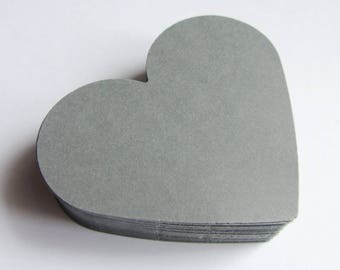 grey hearts etsy