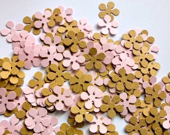 Paper flowers 200 small paper flowers small die cuts paper flower punches wedding confetti cutouts party confetti baby shower cut outs