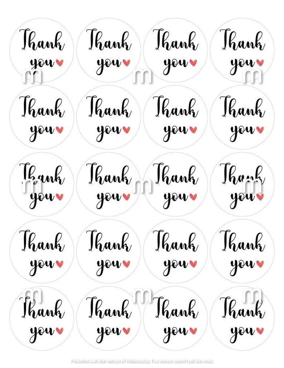 Thank You Stickers Printable Ubicaciondepersonas cdmx gob mx
