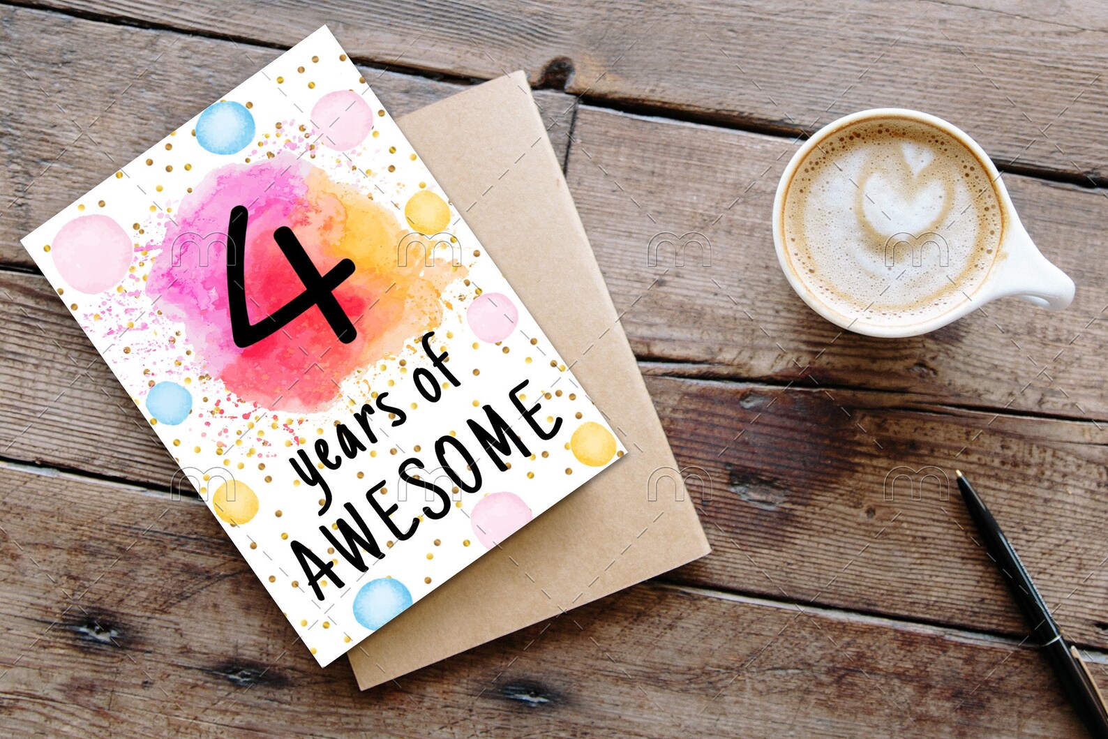PRINTABLE 4th Birthday Card Printable Instant Download Etsy printable-4th-birthday-card-printable-instant-download-etsy