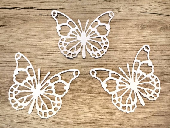 Paper Butterflies 20 Die Cut Butterflies Die Cuts Wedding Etsy