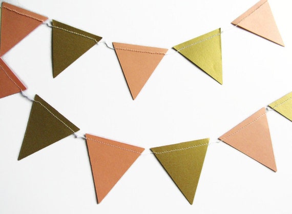 paper flag garland