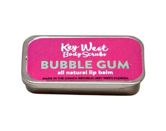 Bubble Gum Natural Lip Balm