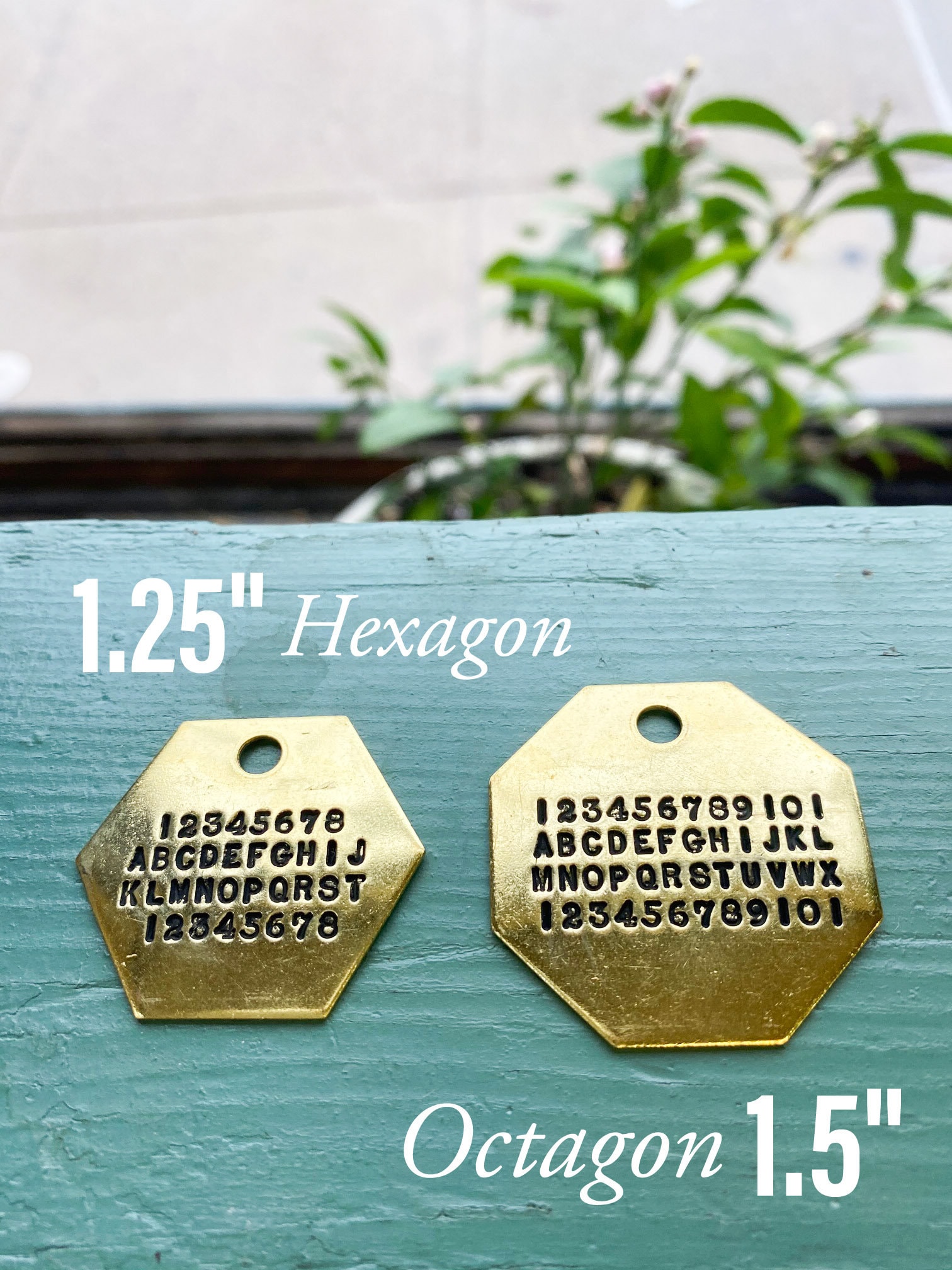 Personalized Brass Tags read Full Description Before Etsy