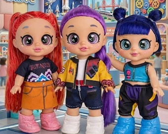 Kpop Demon Hunter Dolls Set | Anime Inspired Fashion Dolls | Idol Figure Toys