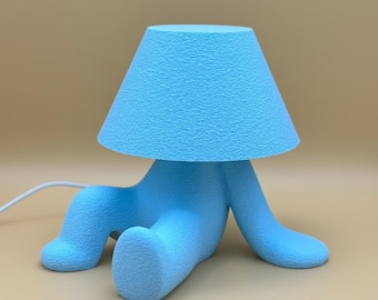 Lampada Loopy Chill – Simpatica luce notturna a LED USB stampata in 3D, ideale per la cameretta dei bambini e come lampada da scrivania.
