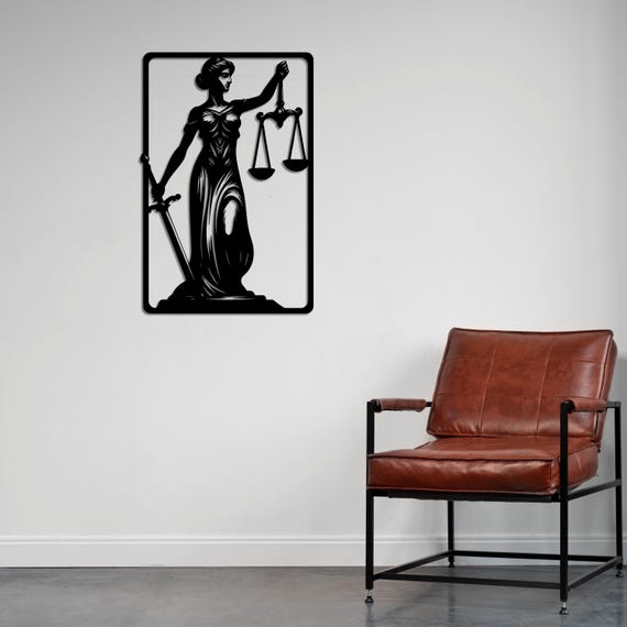 Justice Sword Decor