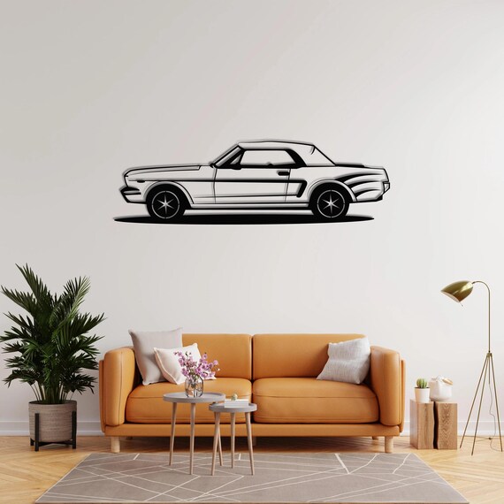 Classic Mustang – Car Metal Wall Art