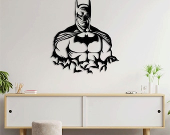 Gotham's Watcher – Batman Metal Wall Art