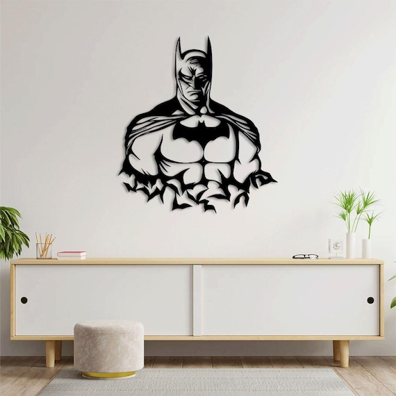 Gotham's Watcher – Batman Metal Wall Art