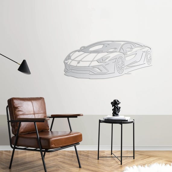 Lamborghini Aventador – Metal Wall Art