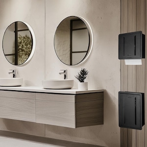 Saccio Modern Wall-Mounted Napkin Dispenser