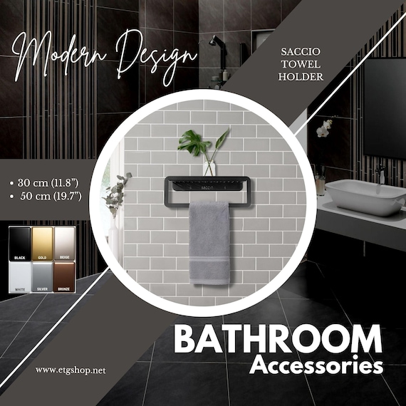 Saccio Stainless Steel Towel Holder