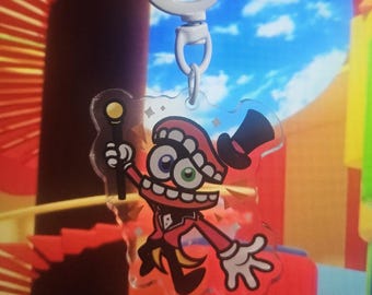 Digital Wacky Ringmaster - Keychain/Charm