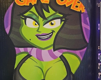 GAME OVER GRUNTY - 3D Mousepad