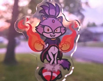 Blaze a' glory - Keychain/Charm