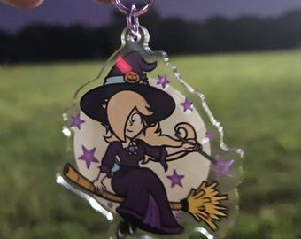 Witch Rosalina - Halloween Keychain/Charm