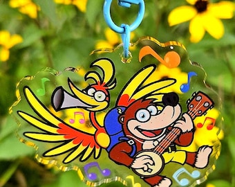 Musical Duo - Keychain/Charm