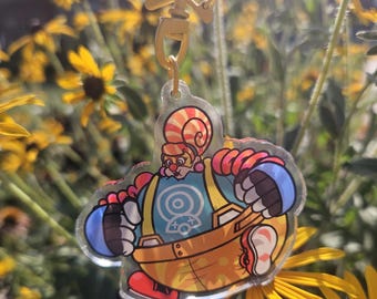 Blimpy Clown Fighter - Keychain/Charm