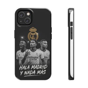 Real Madrid Tough Phone Cases | Soccer Fan Accessories, Sports Gifts, Unique Phone Cover, Durable Case, Game Day Essentials
