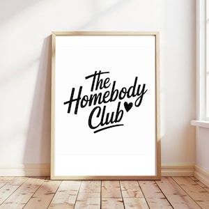 The Homebody Club Print Trendy Wall Art Prints Neutral Wall Decor Trendy Printable Art Living Room Decor Bar Cart Art Digital Prints