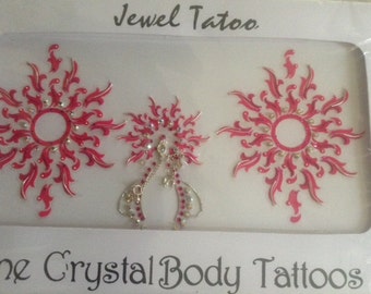 Jennifer did it now you too can Vajazzle tattoo original Definitions  2019 with melange of swarovski stones shine sunburst beads