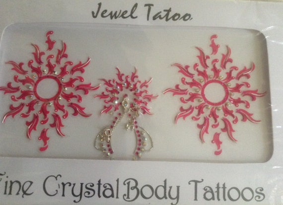 Jennifer Love Hewitt did it now you too can Vajazzle tattoo original Definitions  2019 with melange of swarovski stones shine sunburst