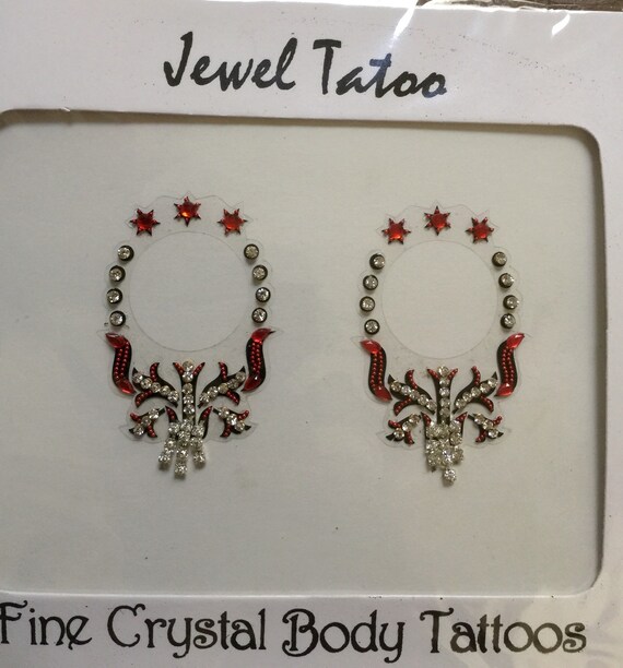 Nipple Crystals non piercing with free move swarovski crystal Stones Danglers star tops and all around nipple crystals