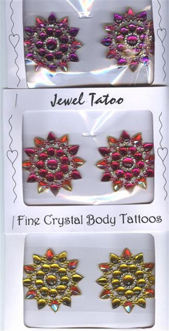 Luxe Chanel Stone Pasties reusable, self adhesive 2015 new by Definitions, self adhesive reusable