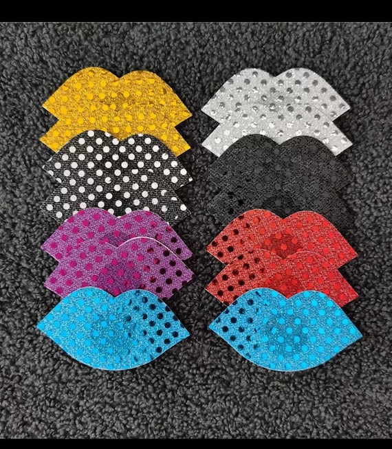 Nipple covers disposable pack of 3 choose from lips or roses no guns , romantic and sexy