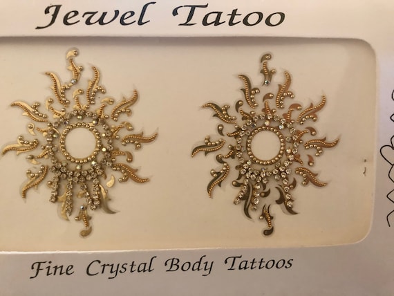Self adhesive our gold silver waterfalls metallic shines and swarovski stones embedded nipple crystals non piercing