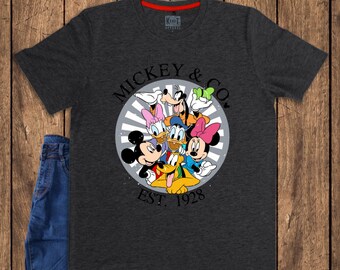 Mickey & Friends Inspired Graphic Shirt | Classic Cartoon Family Tee | Disney Style Nostalgic Gift 2026