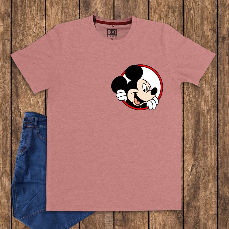 Vintage Mickey Mouse shirt ,Retro Disney character cotton tee, classic cartoon Graphic top image 12