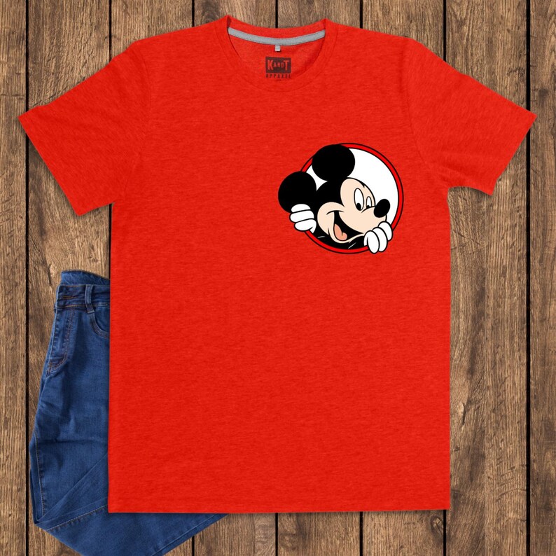 Vintage Mickey Mouse shirt ,Retro Disney character cotton tee, classic cartoon Graphic top image 11