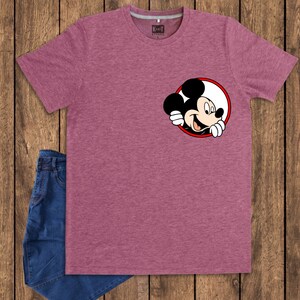 Vintage Mickey Mouse shirt ,Retro Disney character cotton tee, classic cartoon Graphic top image 13