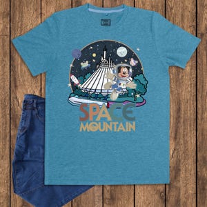 Disney Space Mountain T-Shirt, Disney Space-Themed Shirt, Disney Family Vacation Shir