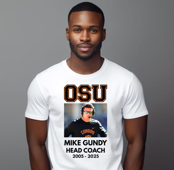 OSU mike Gundy Shirt 2005–2025 Oklahoma State Cowboys Football