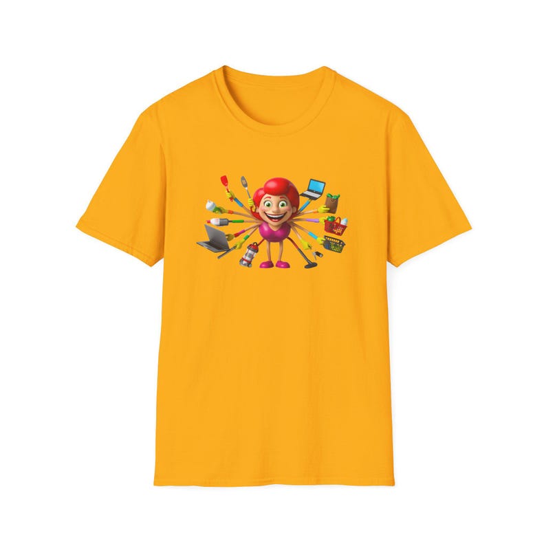 Multitasking Mom T-Shirt – Funny Design for Modern Supermoms image 7