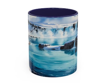 Blue Lagoon Reykjavik Mug – Iceland Souvenir, Traveler Gift