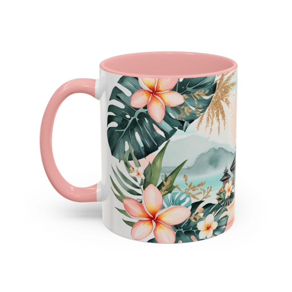 Vixar Tazza In Ceramica Bianca A Nido D'Ape - Motivo Api Selvatiche Ad Acquerello, 311,8 G