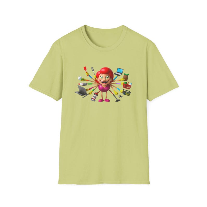 Multitasking Mom T-Shirt – Funny Design for Modern Supermoms image 8