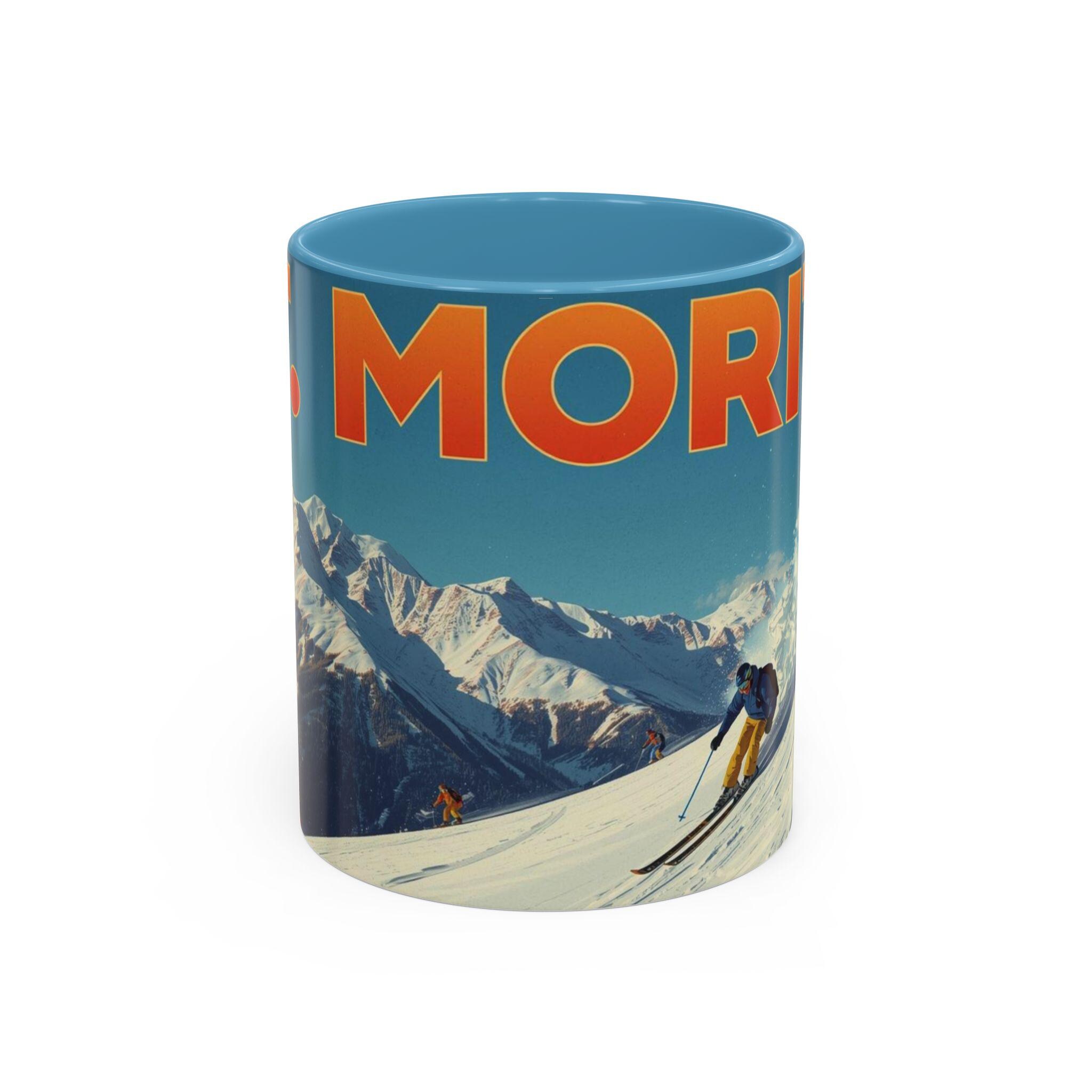 St.Moritz Magnet Schweiz Souvenir St.Moritz Kühlschrankmagnet St.Moritz Geschenkartikel St.Moritz Fridge Magnet Switzerland