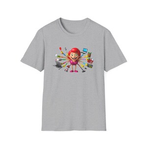 Multitasking Mom T-Shirt – Funny Design for Modern Supermoms image 6