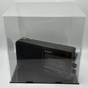 ¡RADIO clásica de 1998! Sony ICF-790S + ¡Prueba correcta! ¿FM?/Transistor/Portátil/Post