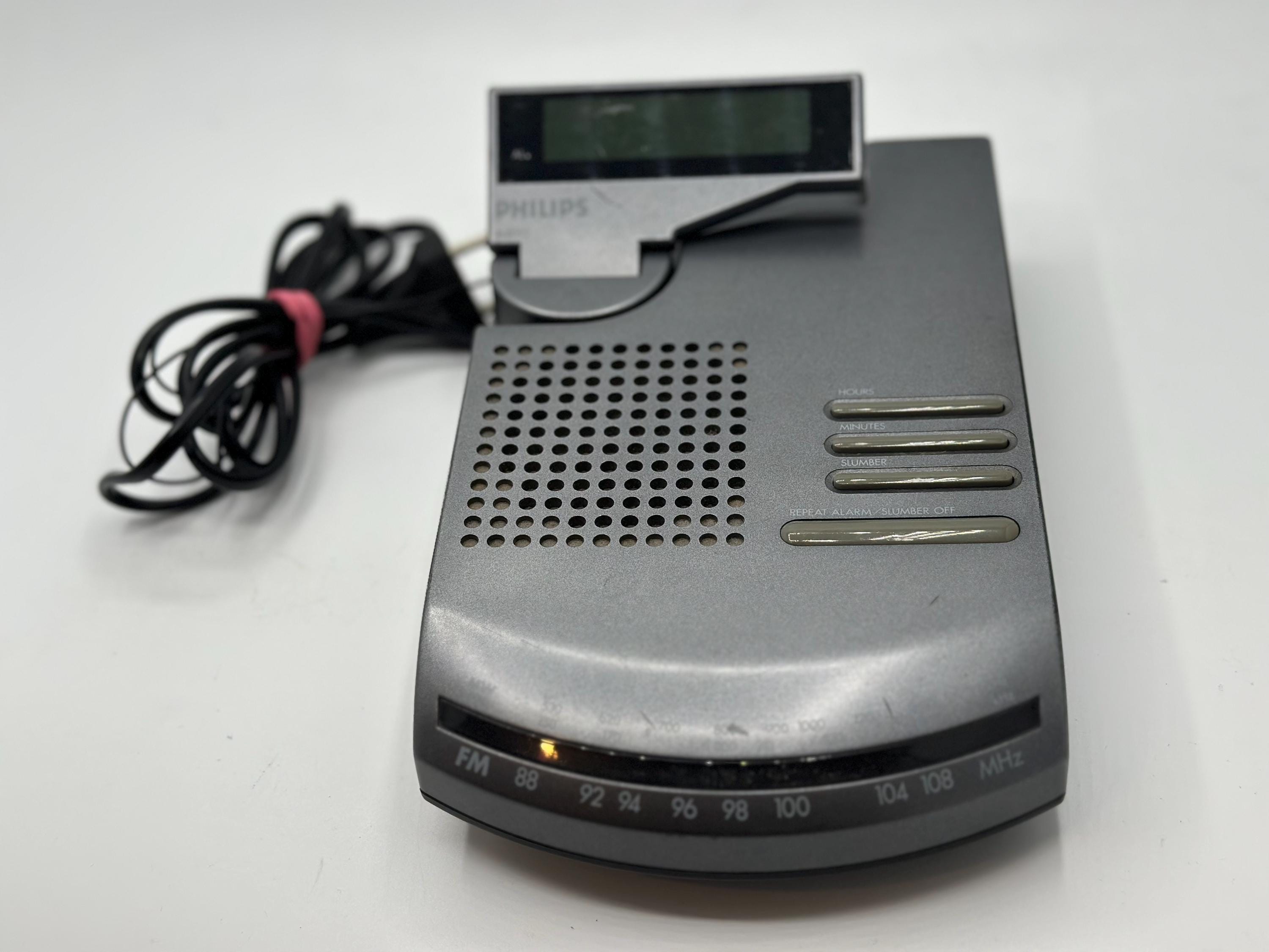 Philips Vintage Clock Radio - Etsy
