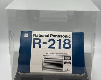 New/New Panasonic RADIO Vintage from 1970 - Test OK! Transistor/Portable/Position/Vintage